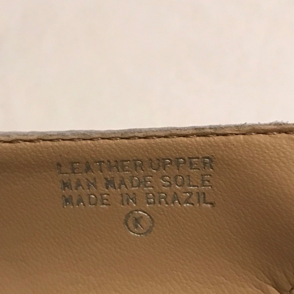 ETIENNE AIGNER Leather Sandals Low Block Heel Slingback Slip On Women’s Size 7.5 - Picture 16 of 16